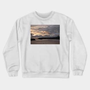 November Sunrise on Cullercoats Bay Crewneck Sweatshirt